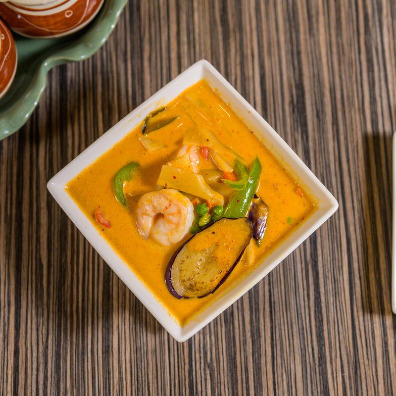 Red Curry (แกงเผ็ด) - Authentic spicy Thai red curry