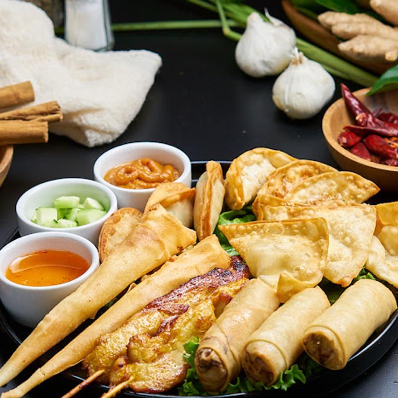 Appetizer Sampler (ชุดของว่างรวม) - Best appetizers mix